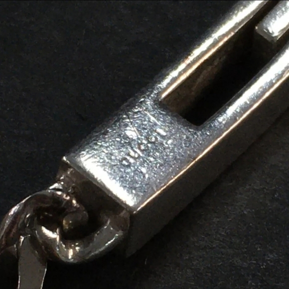 Gucci G Logo ID Sterling Silver 925 Bracelet - Picture 3 of 5